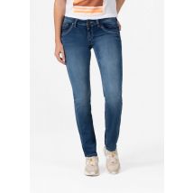 Timezone Damenjeans Slim TahilaTZ Jogg blue denim wash