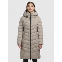 Khujo Wintermantel Odana3 graubeige