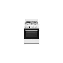 ROSIERES Cuisinière mixte 60 cm 3+1 four multifonction catalyse RGE660CMW/E