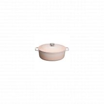 CHASSEUR Cocotte en fonte ovale 33 cm Champagne - Sublime