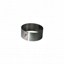 LARES Cercle à pâtisserie extensible 18-30 cm / Hauteur 10 cm