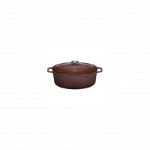 CHASSEUR Cocotte Ovale 33 cm Bois de Rose - SUBLIME PUC473362