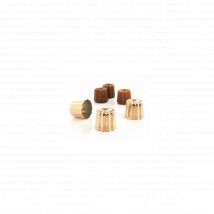 PATISSE Lot de 3 moules à cannelés 5.5 cm en cuivre