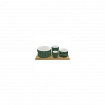 EASY LIFE CHARLESTON SET APERITIF 4 COUPELLES EN P 1468CTON