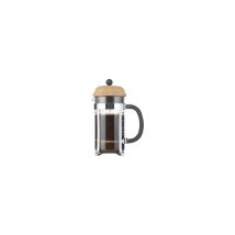 BODUM Cafetière à piston 8 tasses Inox & Liège - Chambord