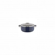 WMF Faitout bas 24 cm Bleu Foncé - Fusiontec Mineral Pro