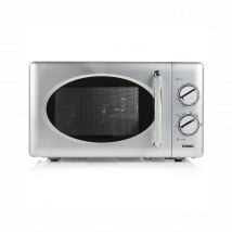 DOMO Micro Ondes mono 4 niv puiss 20L 24,5cm 700W Silver /1R DO3020