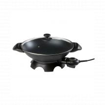 DOMO Wok 5L D.35.5 cv.verre thm.amovible - DO8708W