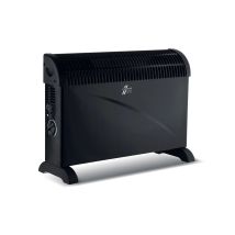 CONFORT-LINE Convecteur turbo 2000W th 3 20m2 noir /1 CL-CONV2000BMT