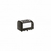 DUALIT Grille-pain 4 tranches Noir & Inox - Classic NewGen - 47035