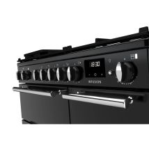 Falcon piano de cuisson Infusion Ngc 5 foyers gaz 90 CM CHARBON Mat satiné