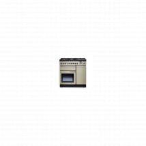 FALCON Piano de cuisson 90 cm Professional Deluxe Mixte crème/Chrome - PDL90DFCR/C