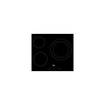 BEKO Table vitrocéramique 3 radiants HIC63402T