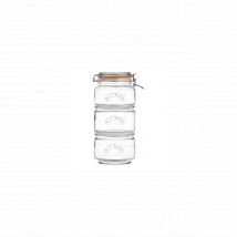 KILNER Set de 3 bocaux empilables