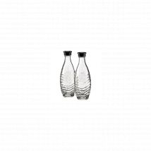 SODASTREAM Lot de 2 Bouteilles / Carafes en verre 0.6 L - Crystal