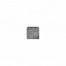 Cuisinière FALCON Semi Pro DELUXE 1000 Mixte Inox/Chrome - F1000DXDFSS/CM-EU