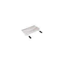 COOK Grille double rectangulaire 60x40cm manche soft touch