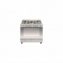 GLEM piano de cuisson mixte 90 cm inox GE960CBIX2