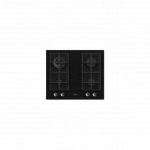 ROSIERES Table de cuisson gaz 4 foyers dessus verre trempé - RVG6BR4SB/1