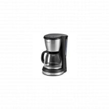 KITCHENCHEF Cafetière filtre 12 tasses Noire & Inox - KSMD250