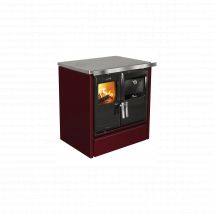 LACUNZA cuisinière bois ETNA 5T BORDEAU