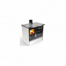 LACUNZA Cuisinière bois ETNA 7T blanc 9 Kw - ETNA7TBLANCTIRFR
