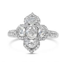 Diamond Rose Cut Ring