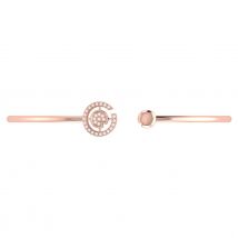 14kt Rose Gold Plated Pac-Man City Cuff