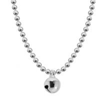 Allumette Bell Necklace - Silver