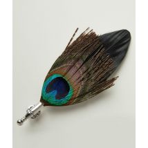 Luxury Peacock Feather Pin