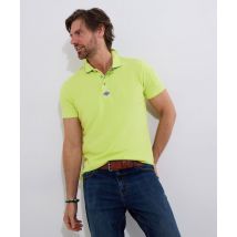 Men's Perfect Pique Polo Shirt - Size Large - Lime - by Joe Browns