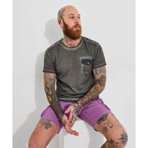 Men's Care To Be Customised Tee - Size Large - Grey - by Joe Browns