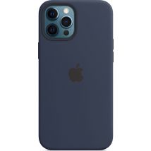 Apple Silicone Back Cover Blauw - iPhone 12/12 Pro Max