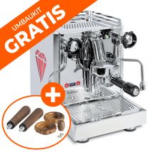 Quick Mill Espressomaschine Rubino Plus mit seitlichem Logo + GRATIS Umbaukit...