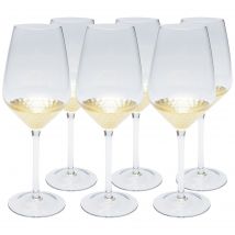 Verres à vin blanc Gobi set de 6 Kare Design