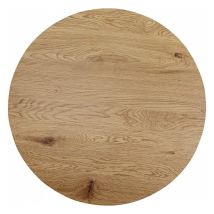 Plateau de table Schickeria chêne Kare Design Diamètre - 110cm