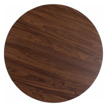 Plateau de table Schickeria noyer Kare Design Diamètre - 80cm