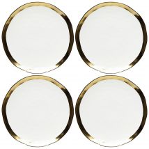 Assiettes Bell 25cm set de 4 Kare Design