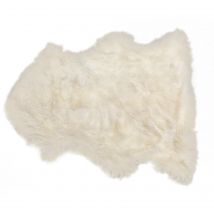 Peau de mouton Heidi 85x65cm blanche Kare Design