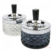 Cendrier Cristallo Kare Design Couleur - Noir