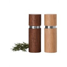 AD HOC Set Pfeffer- und Salzmühle TEXTURA  2tlg 15cm braun