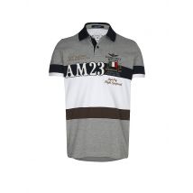 AERONAUTICA MILITARE Poloshirt  hellgrau | XXL