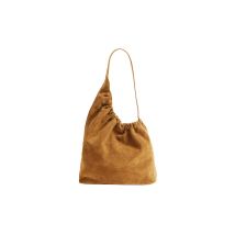 AESTHER EKME Ledertasche - Hobo Bag DEMI LUNE CLOUD camel