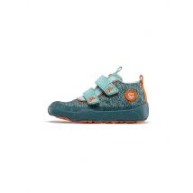 AFFENZAHN Kinder Barfußschuhe - Übergangsschuhe KNIT HAPPY Hase hellgrün | 21