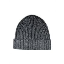 AKAROA Kaschmirmütze - Haube LU grau