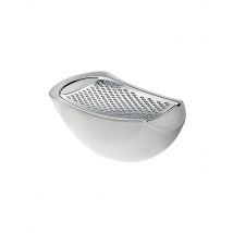 ALESSI Käsereibe Parmenide (Ice) weiss