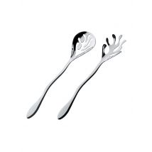 ALESSI Salatbesteck Mediterraneo Edelstahl silber
