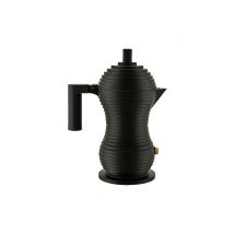 ALESSI Espressomaschine Pulcina Black Alu/Schwarz 1 Tasse schwarz