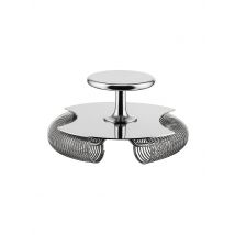 ALESSI Doppel - Barsieb GIA27 10,2cm Edelstahl  silber