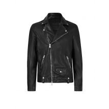 ALLSAINTS Lederjacke Milo schwarz | L